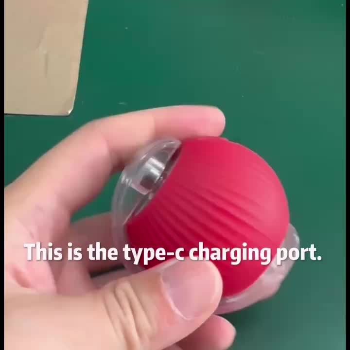 [Rechargeable Interactive Cat Toy Ball] USB Rechargeable Cat Toy Ball - Durable, Interactive Teaser for Cats & Dogs, Relieves Boredom with Smart Electric Play, Automatic Cat Toys