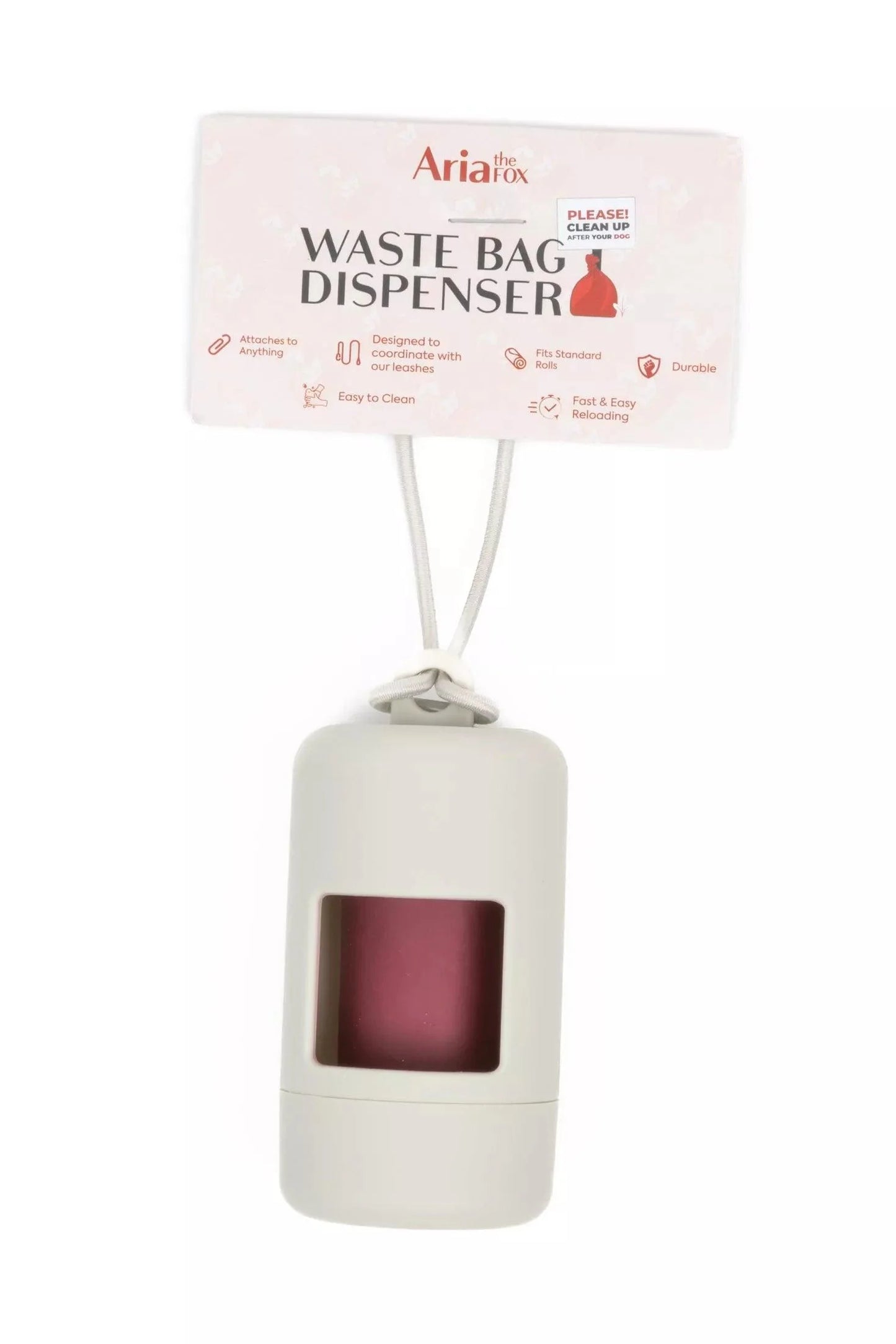Cloud White Waste Bag Dispenser - One Stop Shop 4 Pets