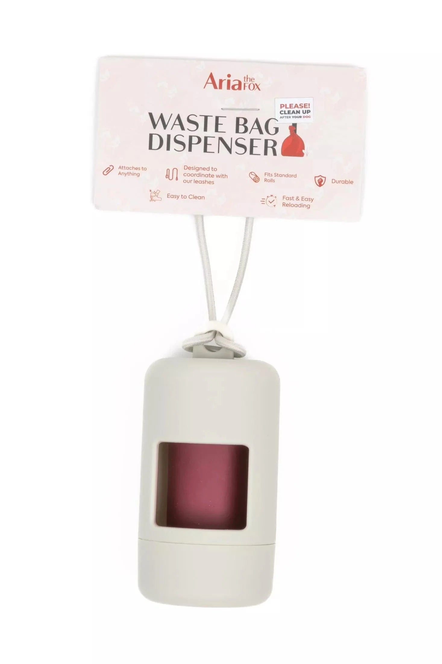 Cloud White Waste Bag Dispenser - One Stop Shop 4 Pets
