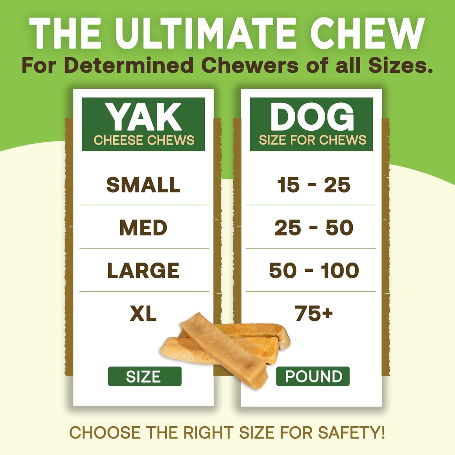 Gold Yak Chews for Small Dogs (4 - 75 sticks) - One Stop Shop 4 Pets