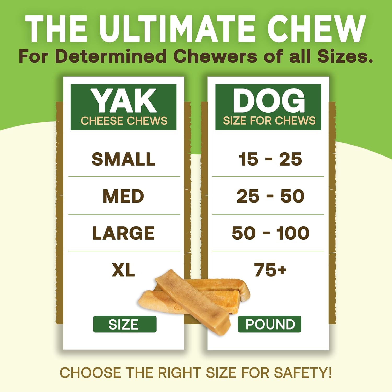 Gold Yak Chews for Small Dogs (4 - 75 sticks) - One Stop Shop 4 Pets