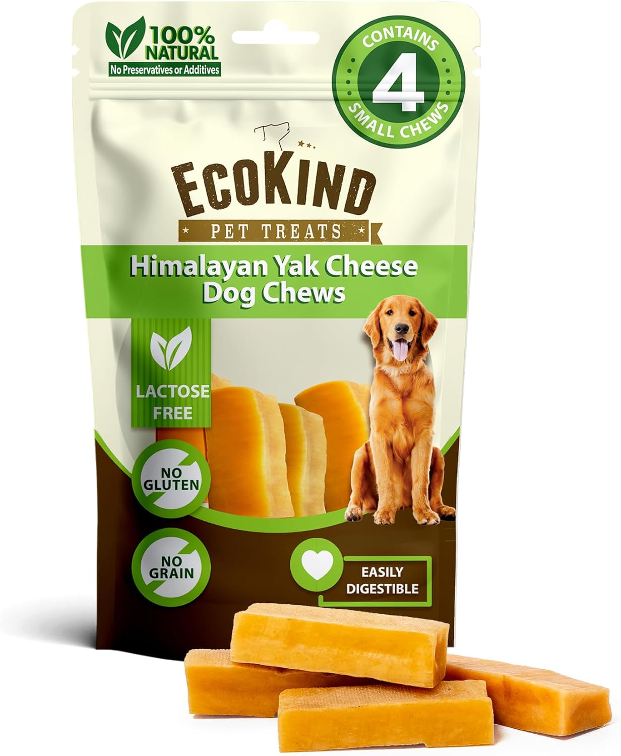 Gold Yak Chews for Small Dogs (4 - 75 sticks) - One Stop Shop 4 Pets