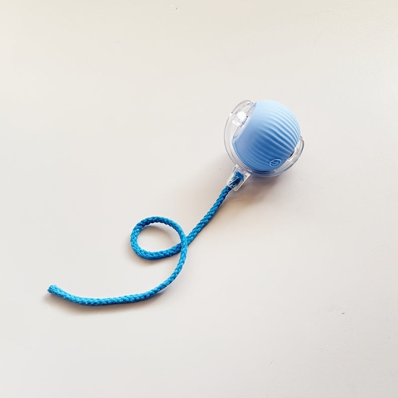 [Rechargeable Interactive Cat Toy Ball] USB Rechargeable Cat Toy Ball - Durable, Interactive Teaser for Cats & Dogs, Relieves Boredom with Smart Electric Play, Automatic Cat Toys