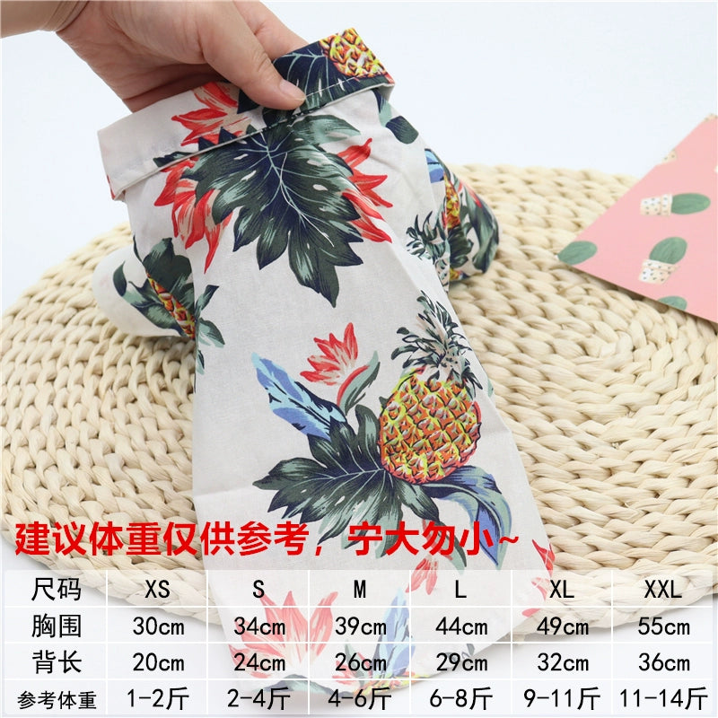 Pet Dog Cat Clothes Spring and Summer Thin Business Suit Jarre Aero Bull Puppy Teddy Small Size Dogs Wedding Dress