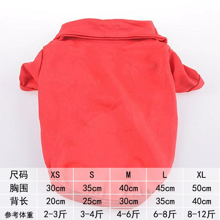 Pet Dog Cat Clothes Spring and Summer Thin Business Suit Jarre Aero Bull Puppy Teddy Small Size Dogs Wedding Dress