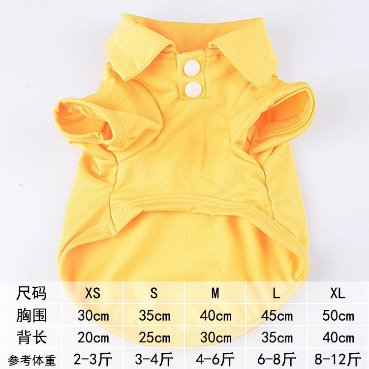 Pet Dog Cat Clothes Spring and Summer Thin Business Suit Jarre Aero Bull Puppy Teddy Small Size Dogs Wedding Dress