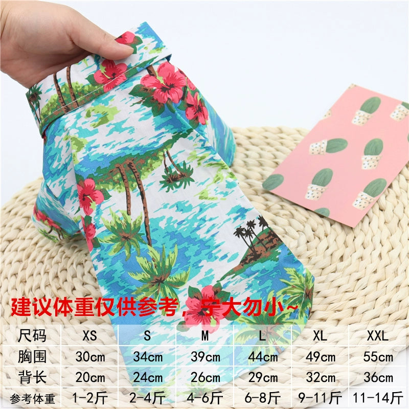 Pet Dog Cat Clothes Spring and Summer Thin Business Suit Jarre Aero Bull Puppy Teddy Small Size Dogs Wedding Dress
