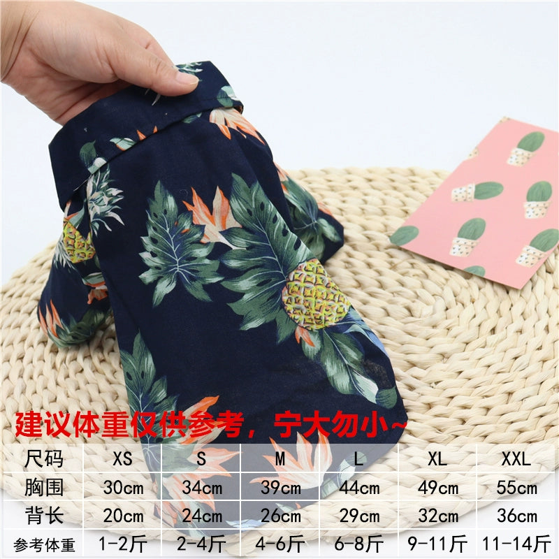 Pet Dog Cat Clothes Spring and Summer Thin Business Suit Jarre Aero Bull Puppy Teddy Small Size Dogs Wedding Dress