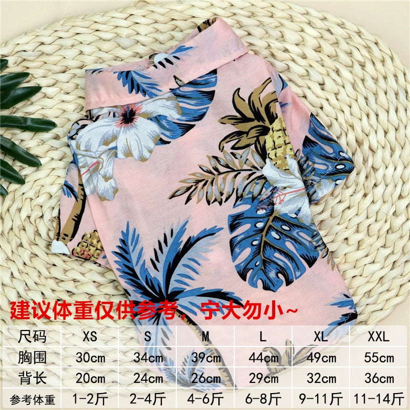 Pet Dog Cat Clothes Spring and Summer Thin Business Suit Jarre Aero Bull Puppy Teddy Small Size Dogs Wedding Dress