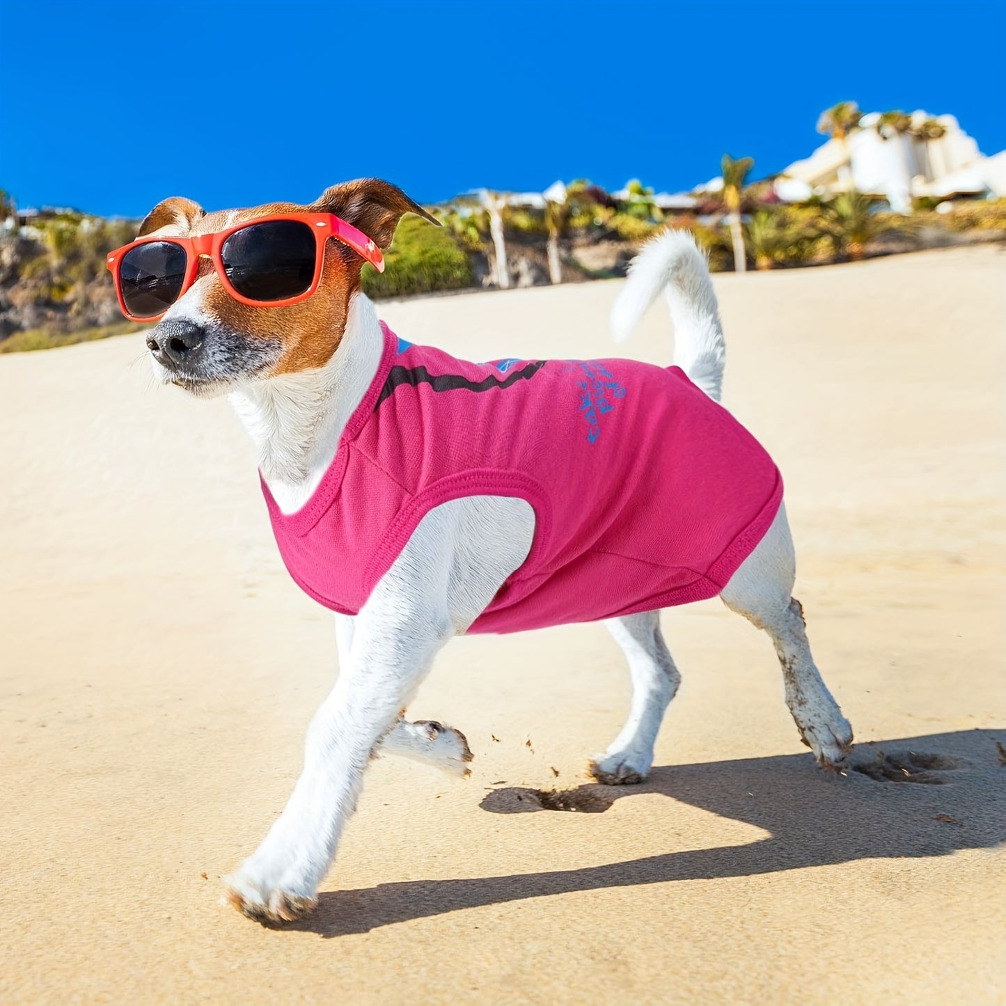 9pcs Printed Pet Shirts Cute Dog T Shirts Summer Puppy T Shirt Soft Breathable Pet Sweatshirt For Small Medium Dogs Puppy Cats(Watermelon Pattern, S)