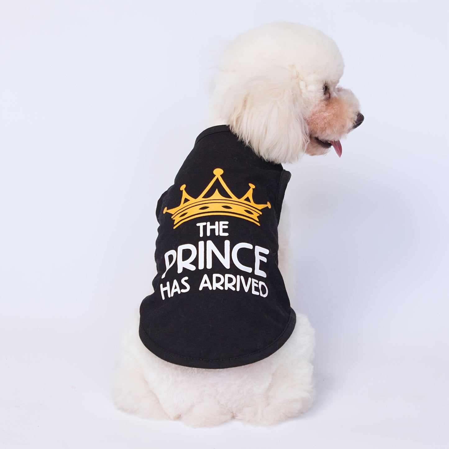 3pcs Breathable Pet Shirts for Boys - Soft & Stretchy Dog T-Shirts with Fun Print, Perfect for Small to Medium Breeds - All Seasons Comfort